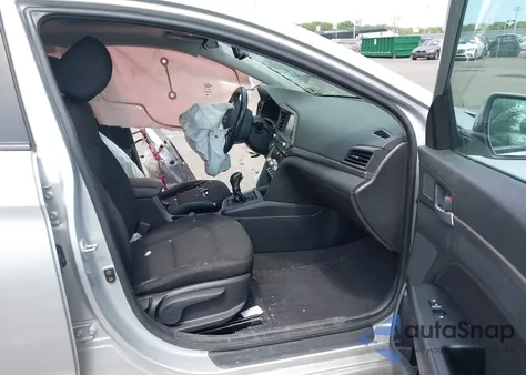 2019 Hyundai Elantra Value Edition из США, поврежденный, VIN KMHD84LF6KU784726